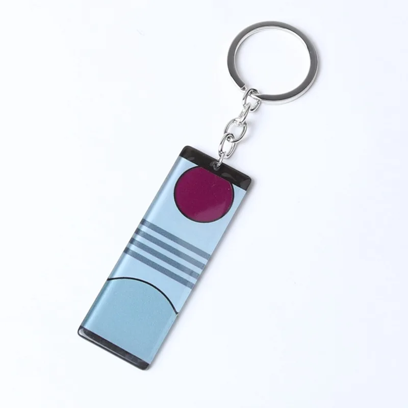 Брелок для ключей японский аниме брелок с рассекающим демонов акриловая фигурка