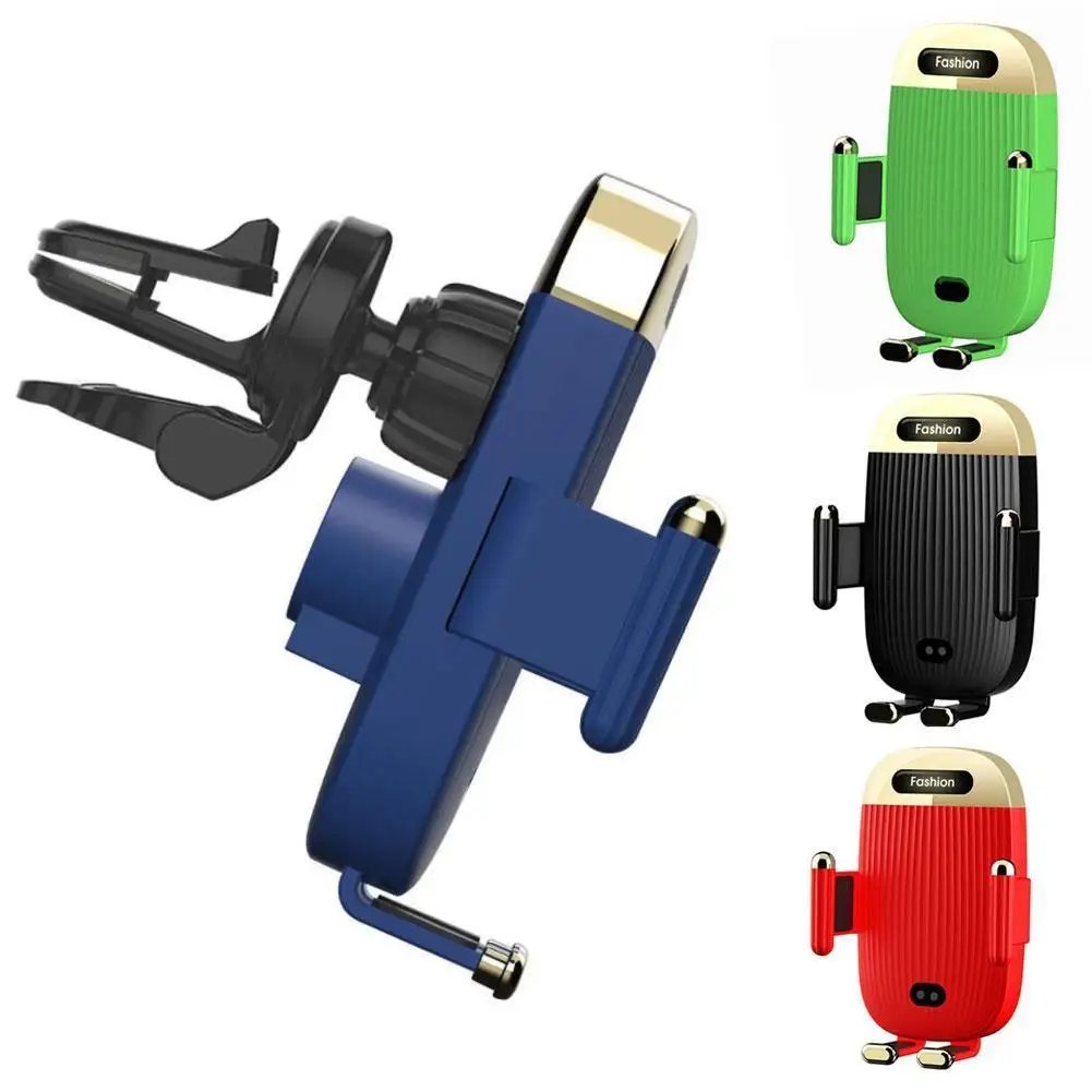 

15W Car Wireless Charger For IPhone 13 12 11 XR X 8 Samsung S20 S10 Xiaomi Qi Fast Charging Infrared Sensor Phone Holder Mount