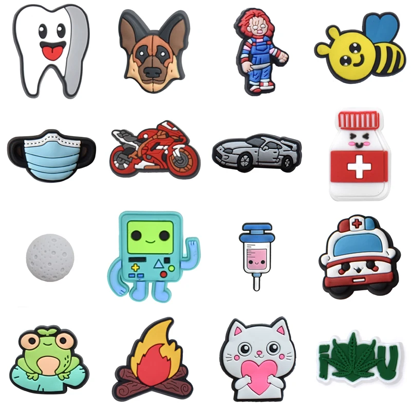 

Girl Shoes Accessories Gifts Decorations for Crocs Wholesale Bulk Para Pins Boy Men Set Jeans Women Charm Packs Shoe Charms Kids