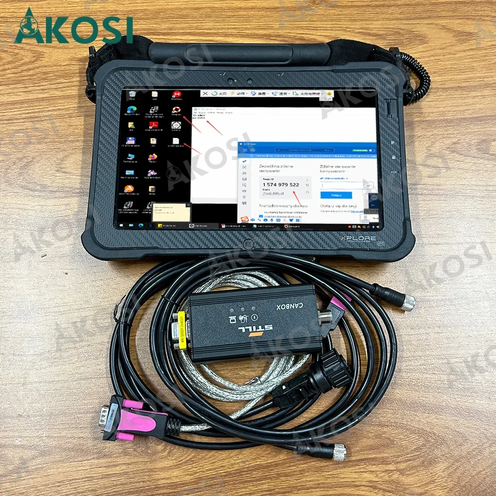 Новое поступление STILL STED 8 21 вилочный погрузчик для CANBOX OEM диагностический адаптер