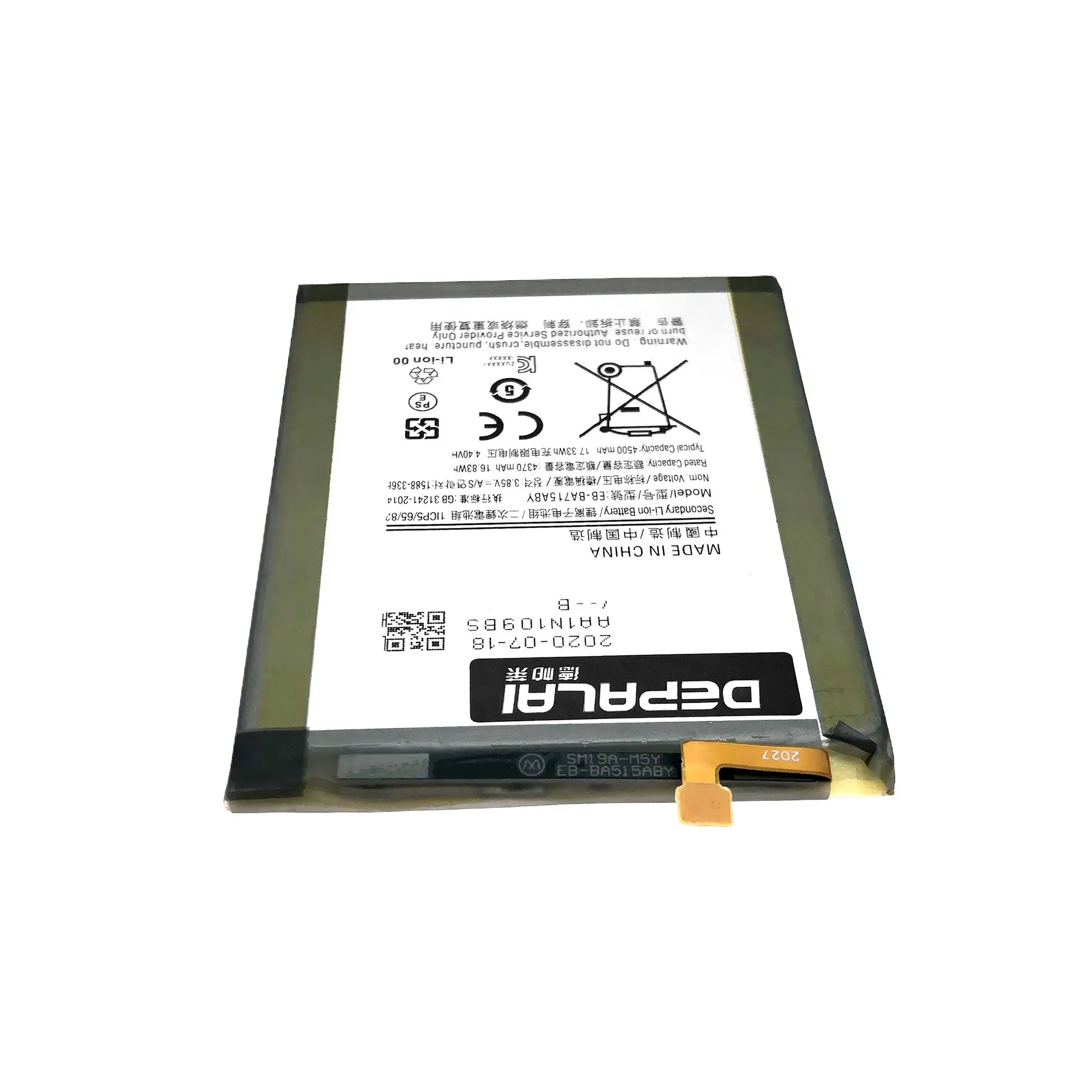 EB-BA606ABU Аккумулятор для Samsung A60 A606F A6060 A71 A7160 A70 A705 Аккумуляторы EB-BA715ABY EB-BA705ABU Сменный