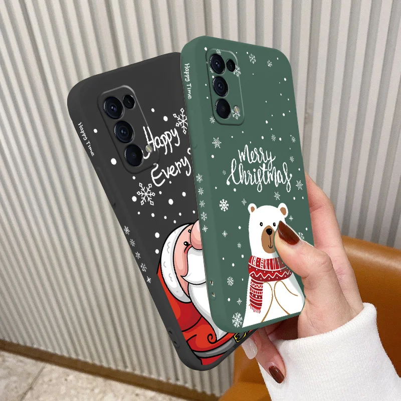 

Happy Elk Phone Case For Realme 6 6i 7 7i 7 8 Pro C12 C15 C25 C25S C20 C11 C1 F9 F9 F17 F19 F19 Pro Reno5 Silicone Cover