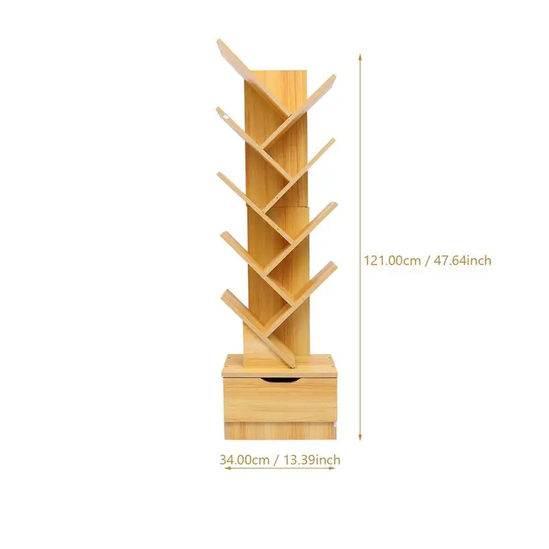 

1 шт., многоярусная книжная полка в форме дерева