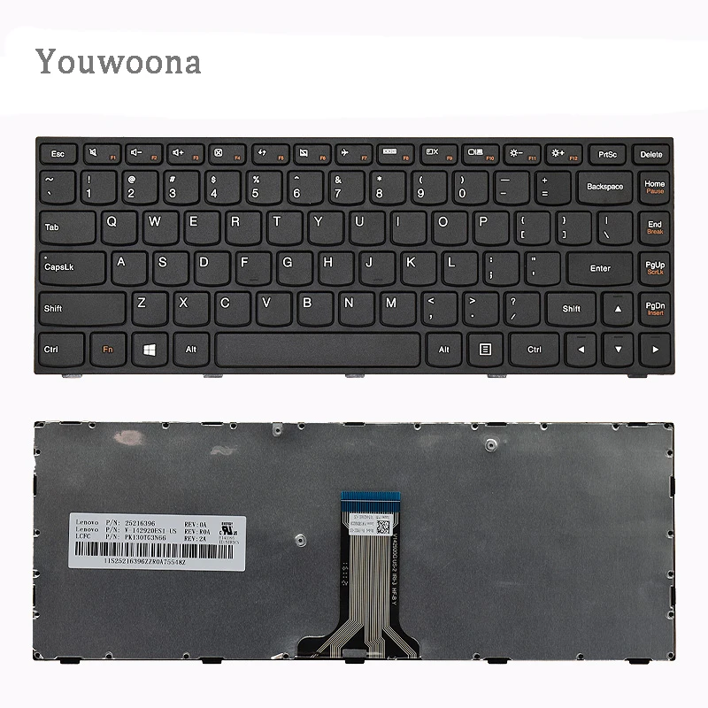 Новая Оригинальная клавиатура для ноутбука Lenovo G40 Z40 B40 B41 M41 Φ/45/50/80 Φ XIAOXIN V1000 |