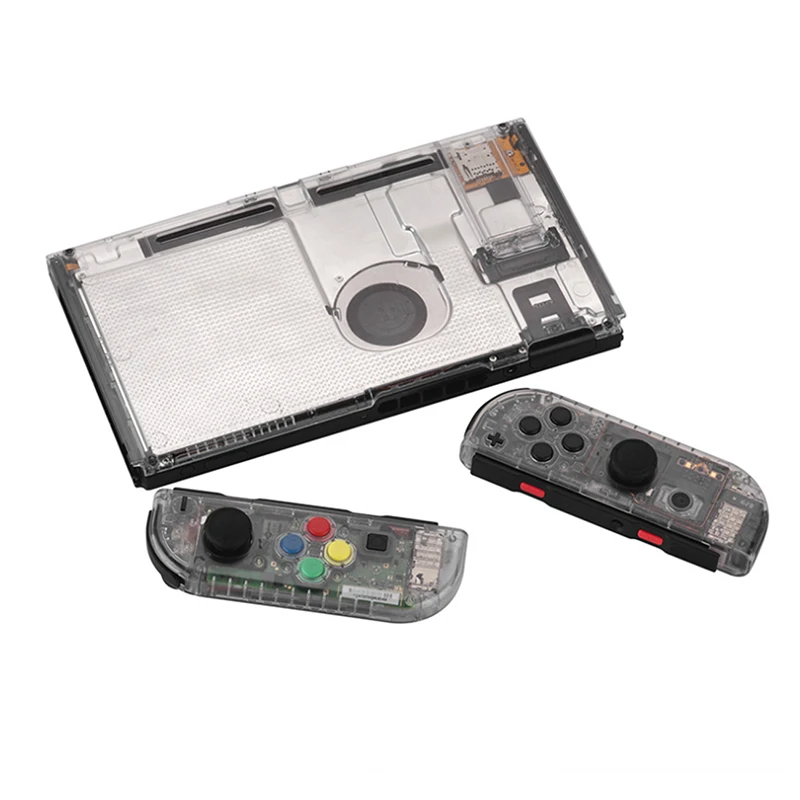 

Nintend Switch DIY Replacement Housing Shell Transparent Case Set for Nitendo Nintendo Switch Console Joycon Case Full Set