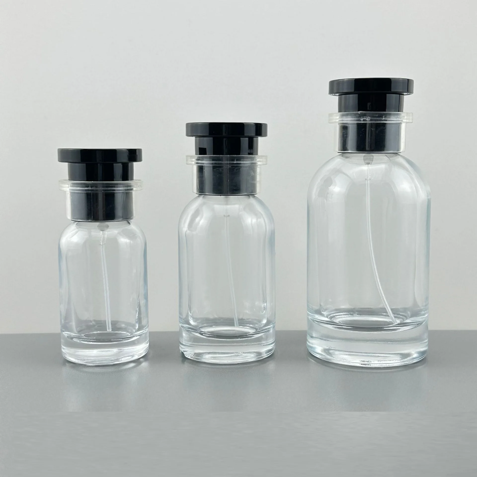 50ml 100ml Bayonet Perfume Bottle Glass Empty 30ml Refillabl Spray Bottle Portable Travel Cosmetic Fragrance Sample Sub Bottling
