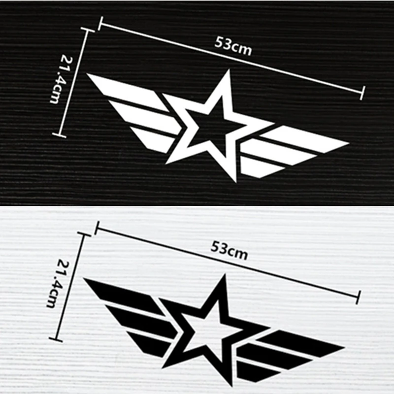 

Виниловая наклейка для Jeep свобода патриота Renegade Wrangler 53*21,4 см, 2 шт.