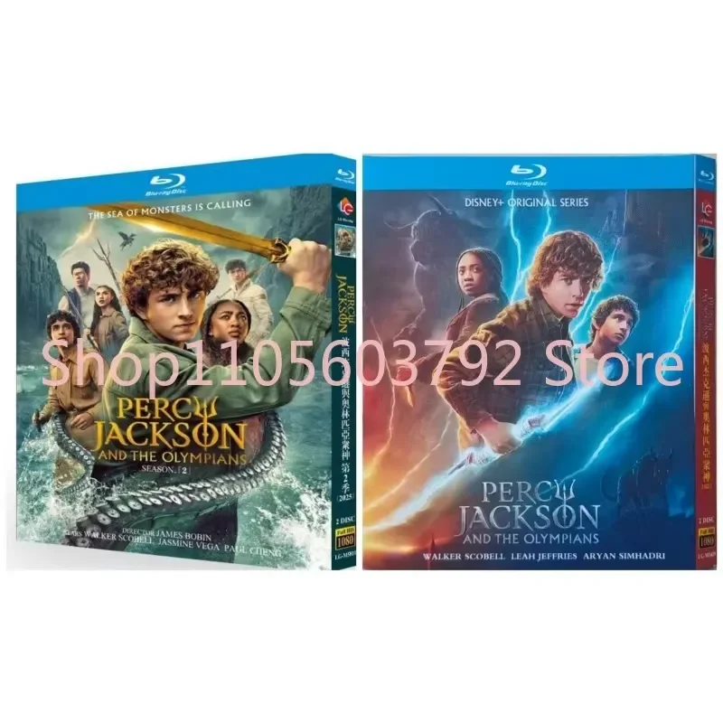 Фото Перси Джексон и Олимпийцы: Сезоны 1-2, 4 диска на Blu-ray, новая упаковка №2