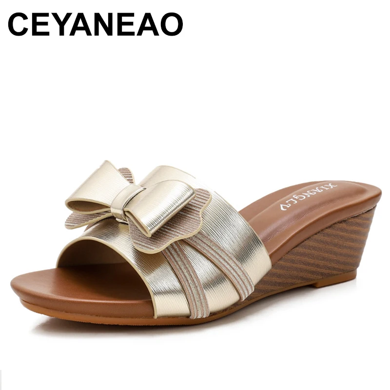 

Women Shoes 2023 New Brand Sexy Women Open-Toe Slipper Fashion Summer Outdoor Sandal Sweet Bow Elegant High Heel Shoes