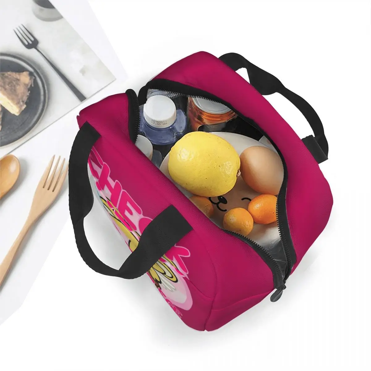 Брелок Cardcaptor Sakura Kero говорит что проверили изолированная сумка для ланча