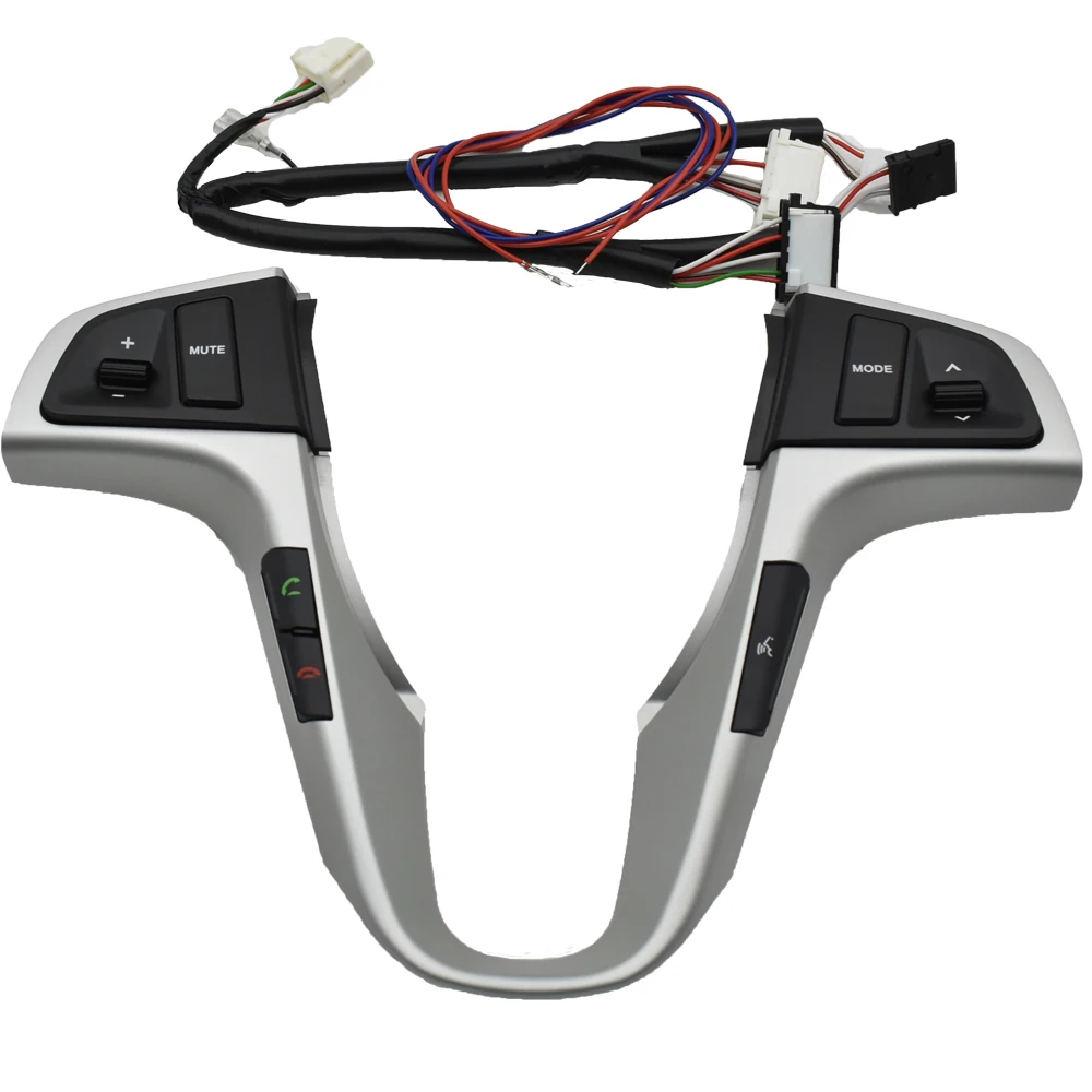 

Pulsante del volante per Hyundai RYWER for volante Volume Audio pulsante di controllo della musica interruttore con retroill