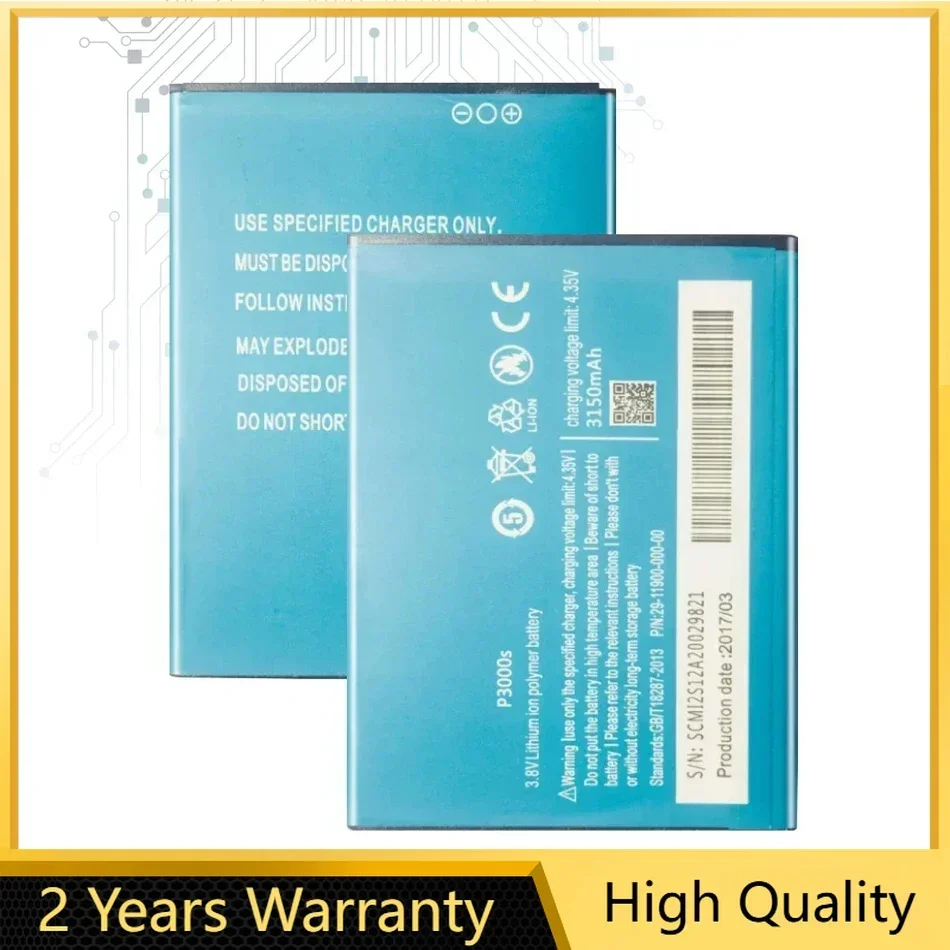 Аккумулятор для мобильного телефона Elephone P3000s P3000 3150 мАч