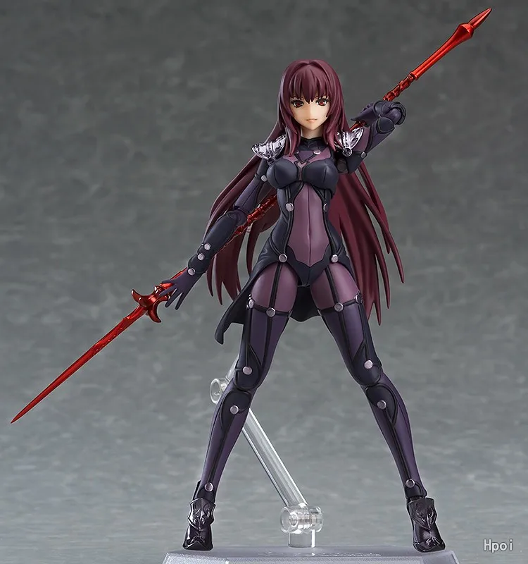 Фото Оригинальная фигурка Max Factory Figma # 381 Fate/Grand Order Скатха: Аниме-фигурка, модель, игрушка, коллекционный подарок №4