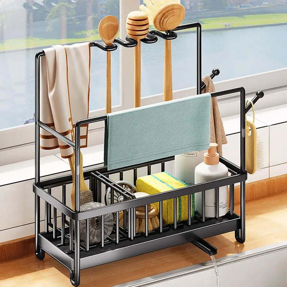 Держатель для кухни многофункциональный органайзер кухонной раковины со