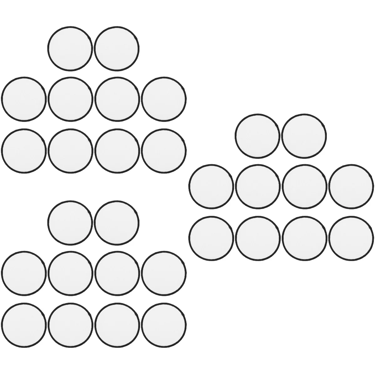 

Sublimation Patch Blank Clothes Diy Repair Ironfabric Heat Round Decoration Transfer Repairing Press Jeans Ironing Clothing