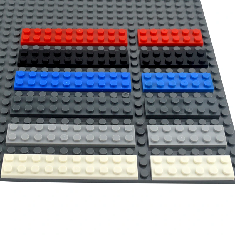 

2x6 2x8 2x10 Dots Thin Figures Bricks multiple color Educational Creative Size DIY Bulk Set Building Blocks Classic Toys Parts