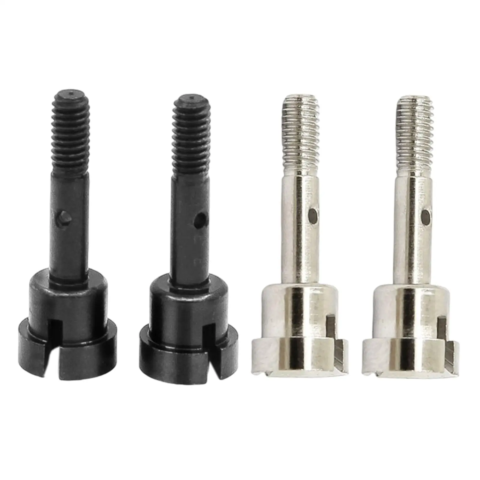 

2 Pieces 1:16 Scale Metal Wheel Shafts for HSP 94186 94186Pro Accessories