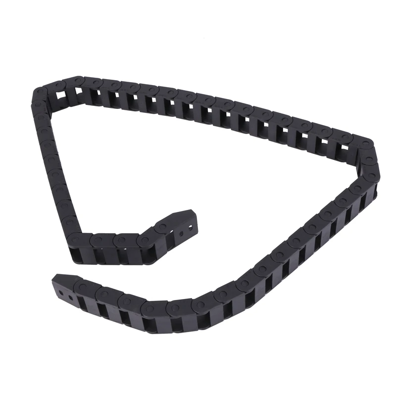 10x20 мм 1 м открытая Двусторонняя пластиковая буксирная кабельная цепь