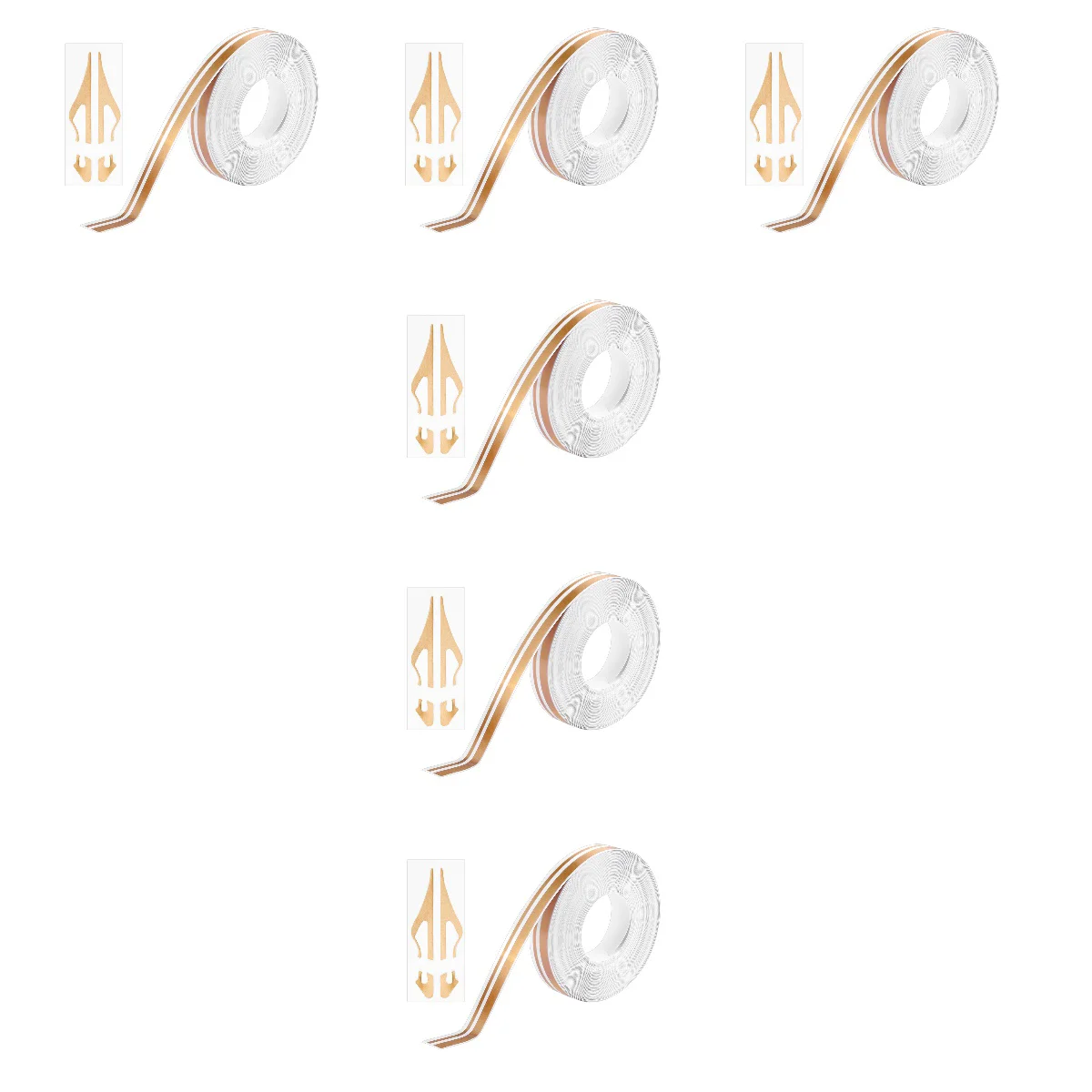 

6 шт., декоративные наклейки для кузова мотоцикла