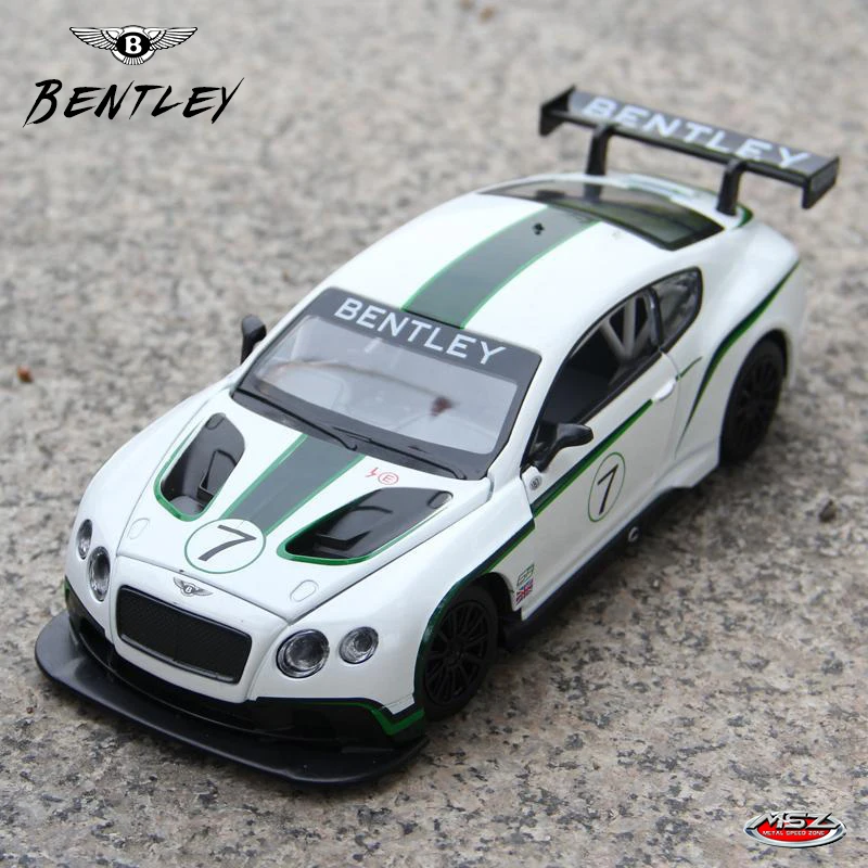 

MSZ 1:32 Bentley Continental GT3 Alloy Car Model Diecasts Metal Vehicles Car Model High Simulation Collection Childrens Toy Gift