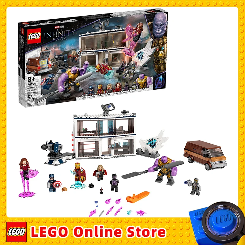 

LEGO & Marvel Avengers: Endgame Final Battle 76192 Collectible Building Kit; Battle Scene at The Avengers’ Compound (527 Pieces)