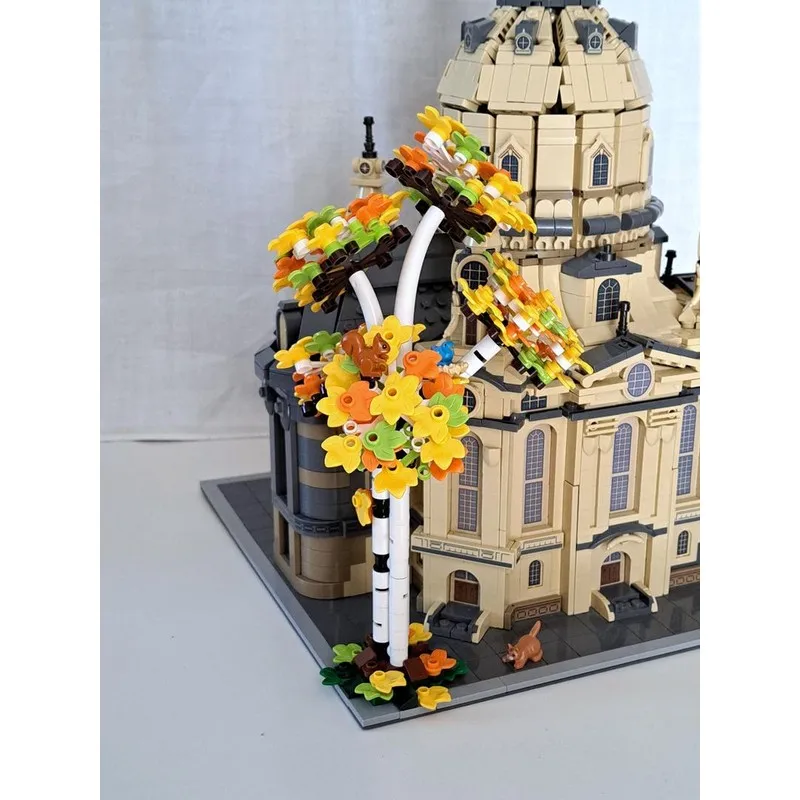 Креативная серия конструкторов Moc: Модульные блоки «Березы четырех сезонов», технологичные кубики, рождественский DIY-конструктор, подарки для сборки (art.: 3920da4ec9722) - 3920da4ec9722