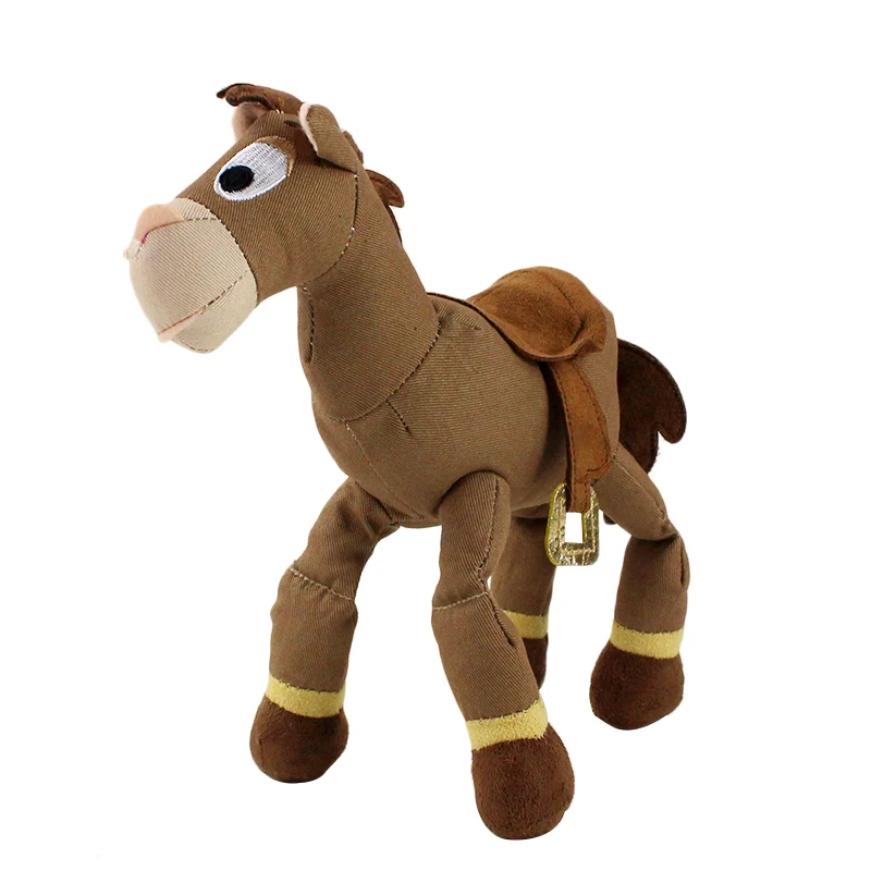 

Cartoon Story 25cm Stuffed Animals Bullseye Cute Little Horse Model Doll Birthday Girl Baby Kids Gift For Children Plush Toys