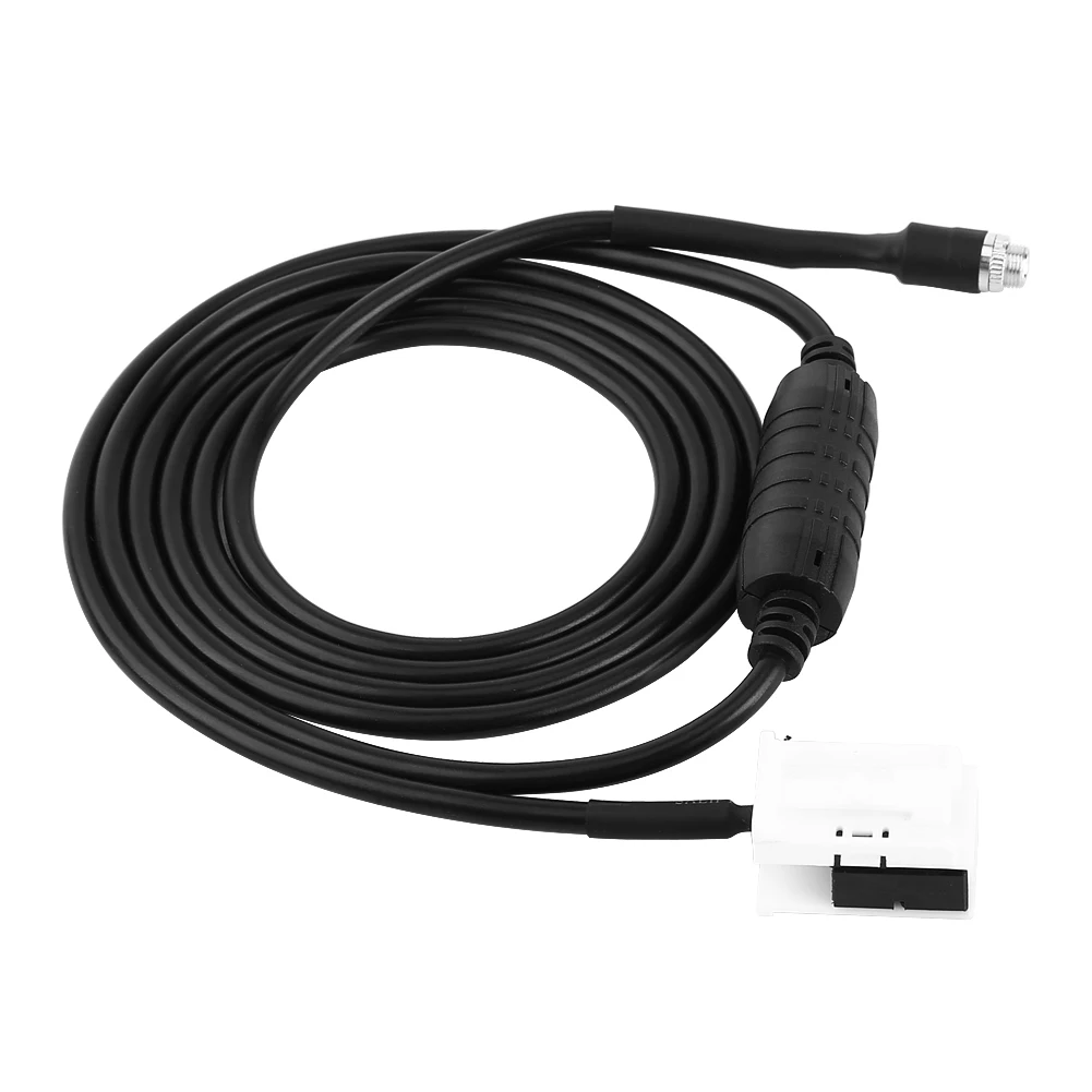

Вспомогательный аудиовход AUX 12 Pin, комплект адаптера для Iphone, Ipod, кабель для BMW E60, E61, E63, E64