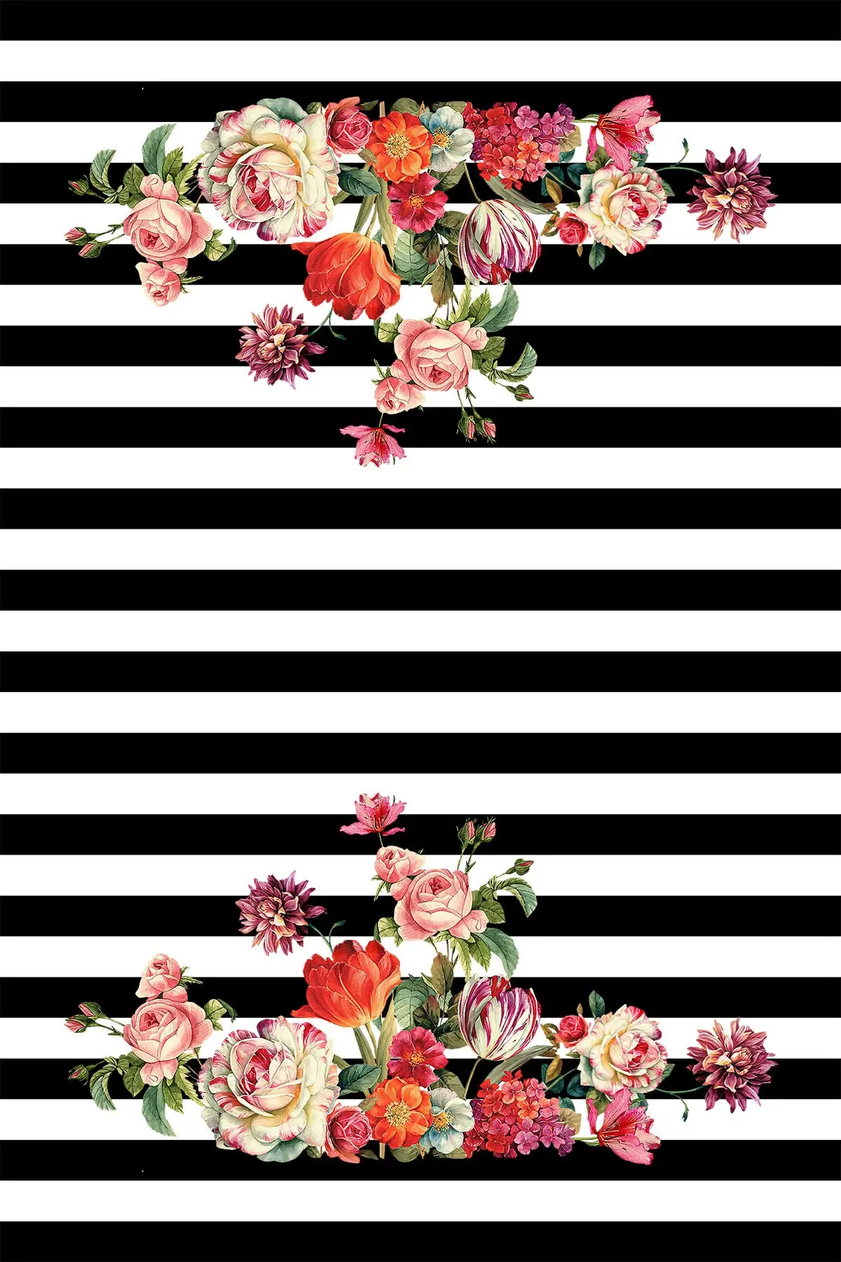 

Чехол для домашнего декора, ковры, коврики в горизонтальную полоску, цветочный дизайн, чехол для ковра с цифровой печатью