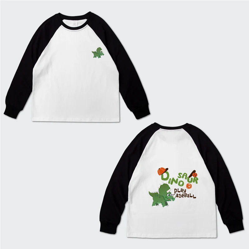 Мультяшные динозавры теплопередающие виниловые наклейки сделай сам детская