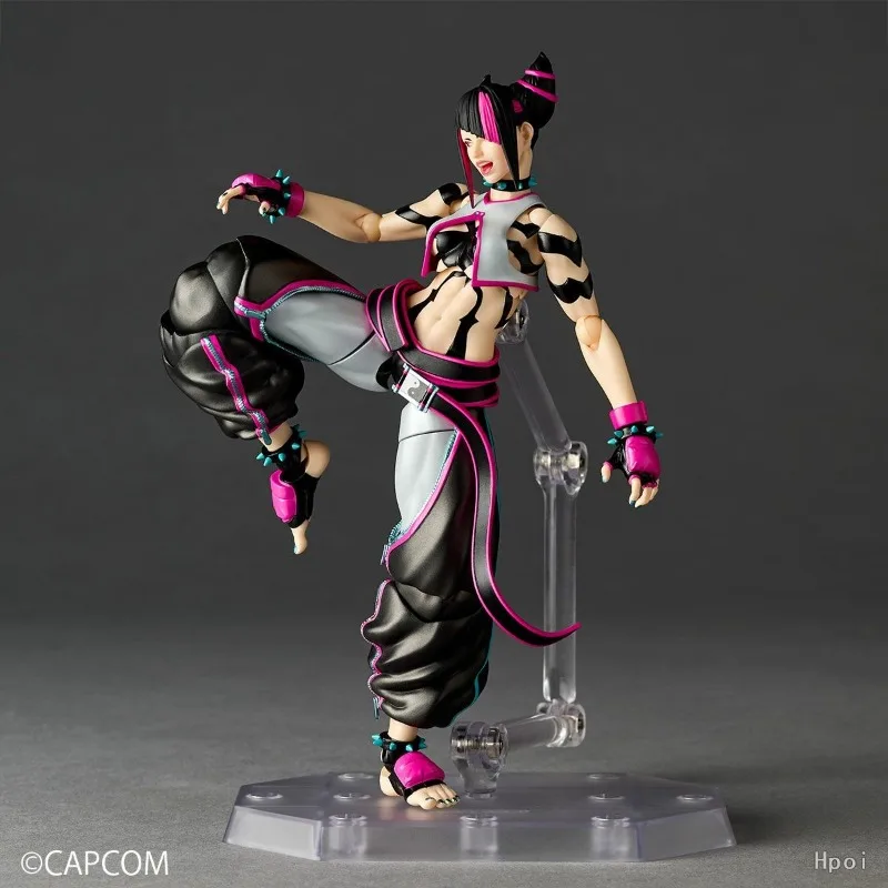 Фото В наличии: Фигурки Revoltech Amazing Yamaguchi Street Fighter 6 Рю, Чун-Ли, Мобильный костюм Гунпла, Люк, Джури. Аниме-модель. Подарок. №5