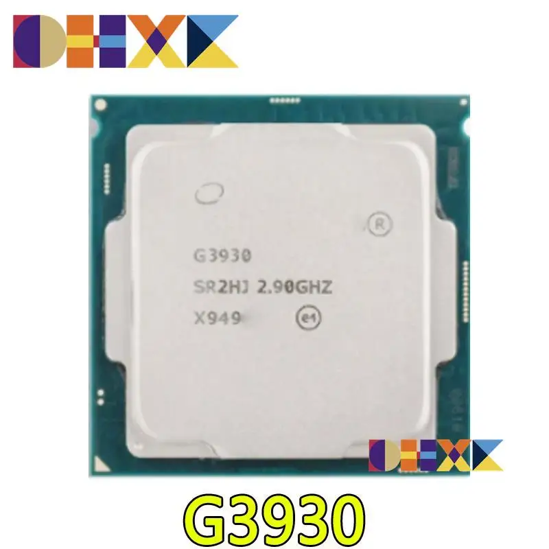 Двухъядерный процессор Intel Celeron G3930, 2,90 ГГц, 2 Мб кэш-памяти, процессор SR35K LGA 1151 Tray