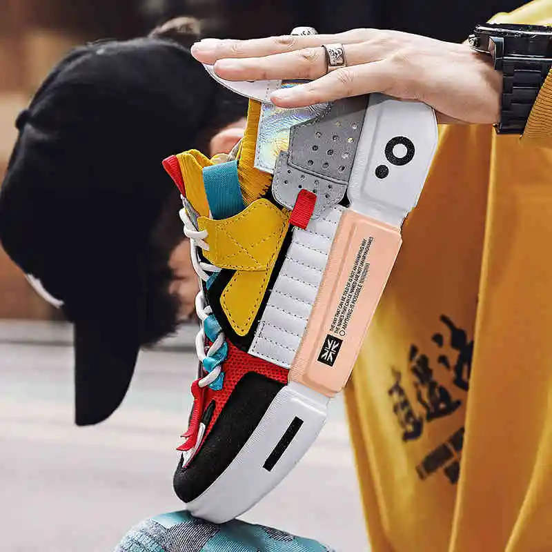 

Кроссовки для мужчин среднего возраста, мужские спортивные ботинки, гоночная обувь, мужские ботинки, роскошная брендовая Высококачественн...