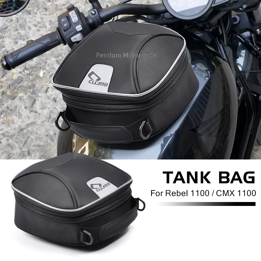 Motorcycle Fuel Tank Bag For HONDA CMX 1100 Rebel 1100 CM1100 CMX1100 DCT Waterproof Quick Release Tankbag Accessories