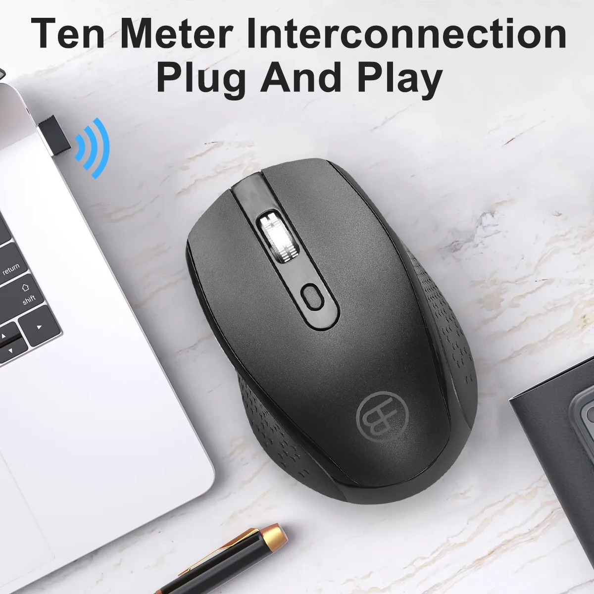 Беспроводная Bluetooth-мышь перезаряжаемая 2 4 ГГц Bluetooth два режима игровая