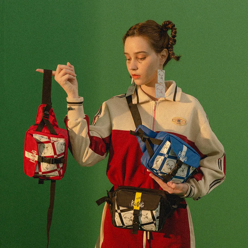 

Модный Роскошный поясной кошелек для женщин и мужчин, Дамская трендовая Сумка-банан, регулируемая крутая дизайнерская нагрудная Сумочка на...