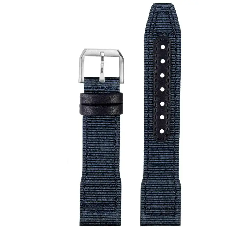 Ремешок нейлоновый для Longines Pioneer Series L3.812 L3.810 мужской брезентовый браслет