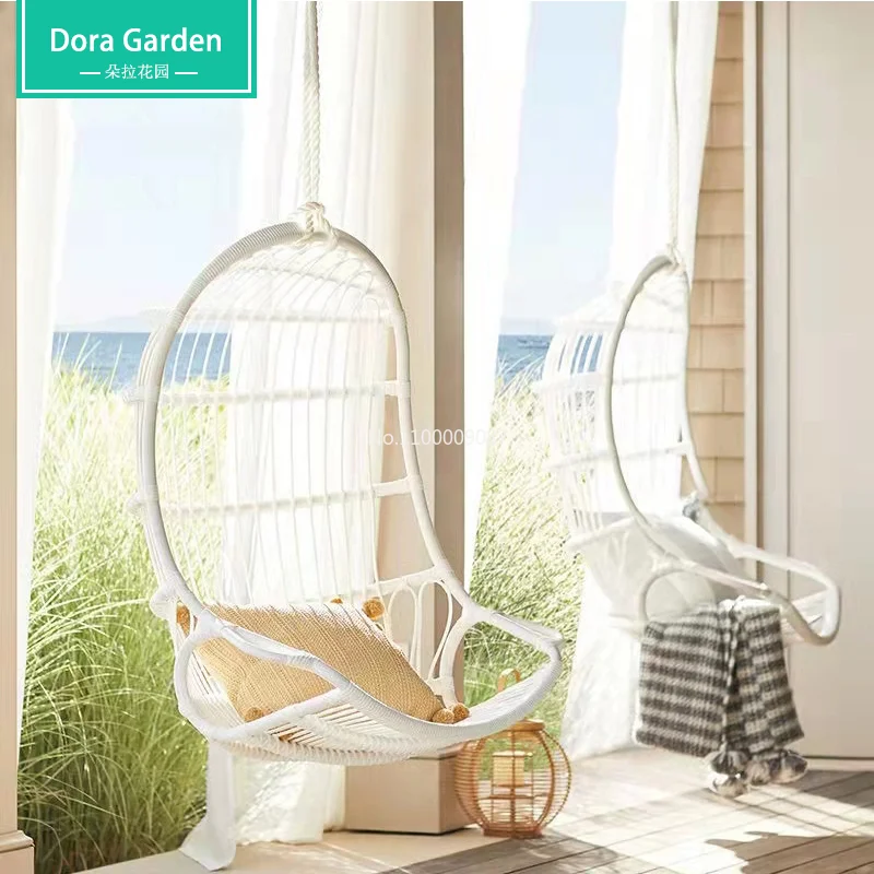 Basket Villa Nordic Hanging Chair Swing Home Hanging Rocking Chair