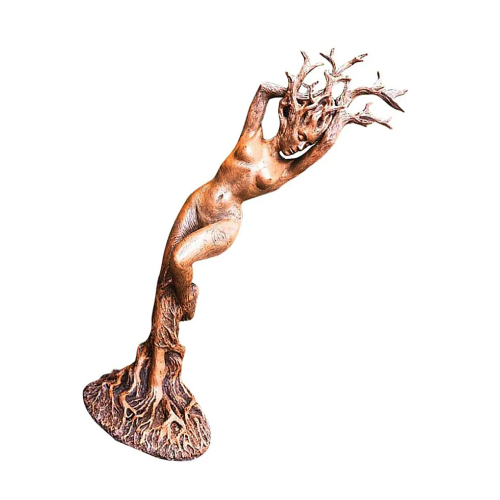 

Figure Statue Garden Resin Craft Ornament Outdoor 3D Sculpture Handicraft Decoration, Male