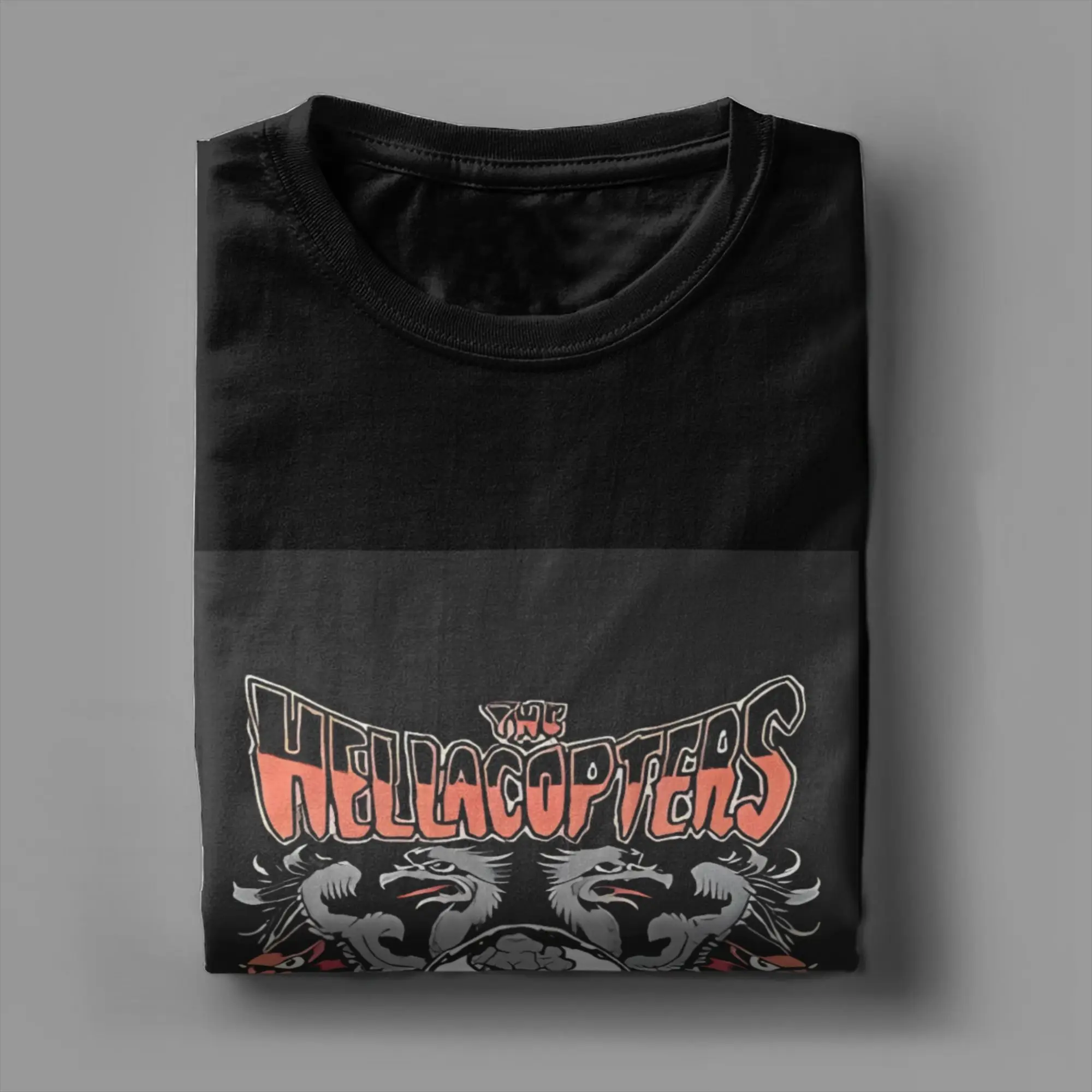 Фото Футболка The Hellacopters5 из 100% хлопка, футболки Hellacopters для мужчин №3