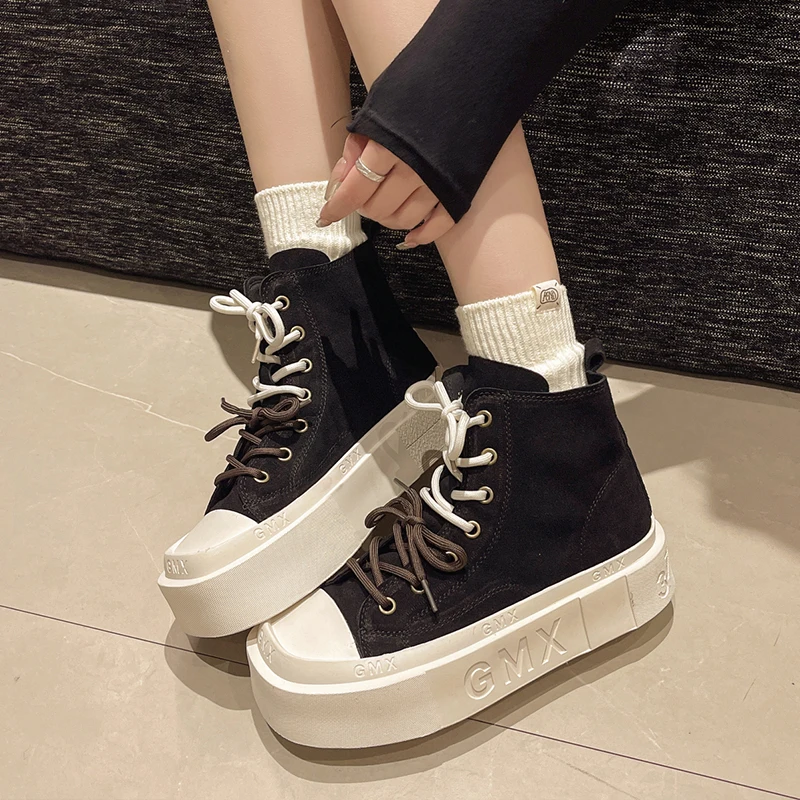 Повседневная женская обувь осенние универсальные сабо Modis на платформе осень