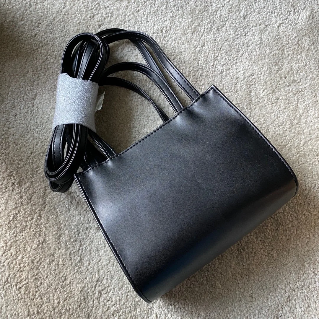 

European and American Minority Simple Small Square Bag Mini Handbag One Shoulder Tote Bag