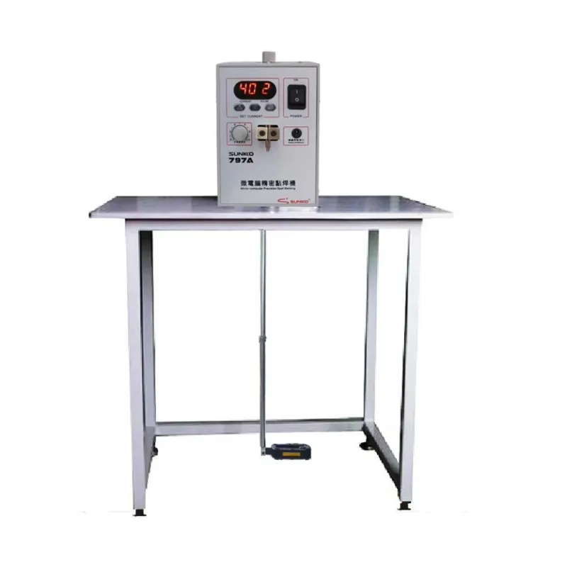 SUNKKO 797A 18650 педальный управляемый аккумуляторный точечный сварочный аппарат