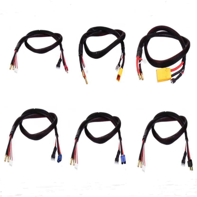 2s XH кабель для зарядки аккумулятора XT60 Deans XT90H TRX EC3 EC5 LiPo зарядные провода 2s W/4,0 мм 12awg 610 мм