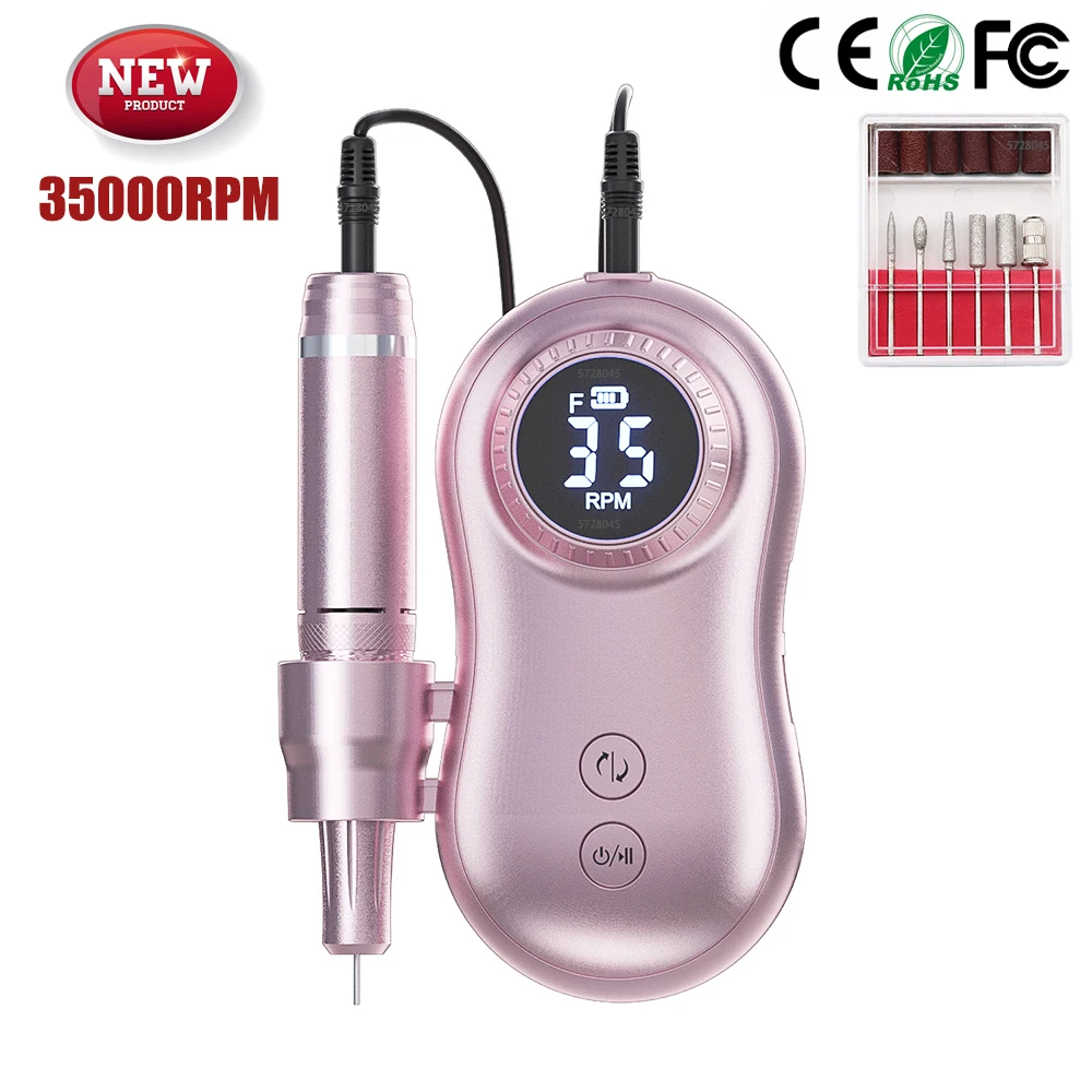 Машинка для аппаратного маникюра 35000 об./мин. |