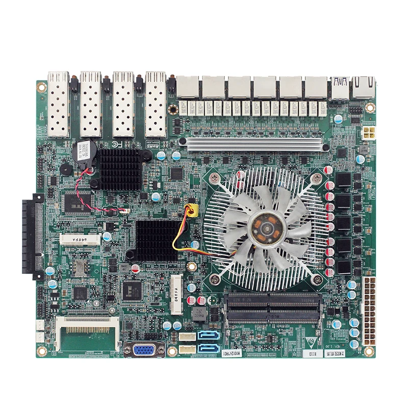 Intel 6th or 7th i3-i5-i7/Pentium/Celeron CPU H110 chipset firewall  industrial motherboard DDR4 LGA1151 2*DDR4 Ram socket enlarge