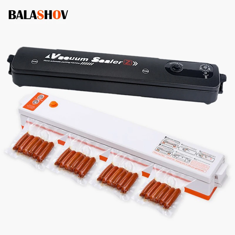 

Vacuum Food Sealers 220V EU Plug Eletric Food Saver Vacuum Bags Household Kitchen Automatic Vaccum Packer Machine Heat Sealer