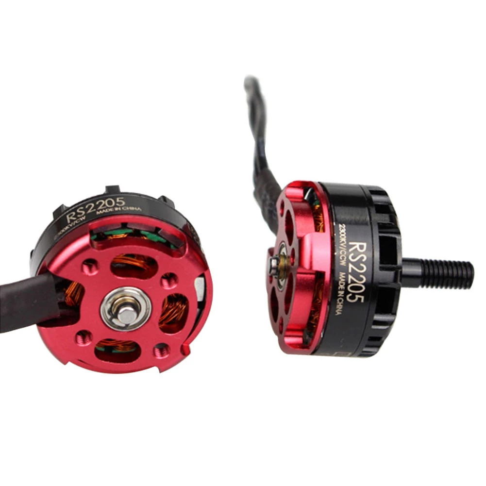 Бесщеточный двигатель RC RS2205 2205 2300KV для 2-6S 20A/30A/40A ESC FPV QAV250 X210 гоночный Дрон