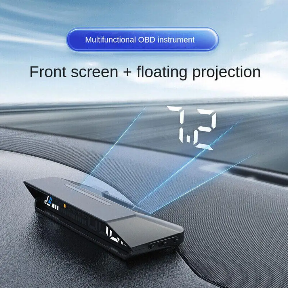 

Автомобильный Мультифункциональный датчик HUD H7K5, Электронная техника, спидометр, прибор для измерения температуры