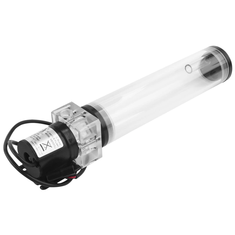 

600L/H 19W Dc12v Cpu Cooling Heat Exchanger Water Pump Tank 255 Ml Co2 Cooler